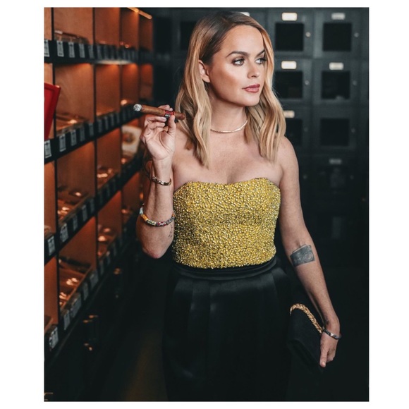 ALICE + OLIVIA Jeri Embellished Jumpsuit - Picture 12 of 13